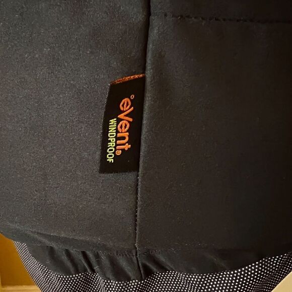 NWOT Men's Giordana Aqua Vento Zip Front Cycling Jersey in Black & Orange MEDIUM - Picture 8 of 8